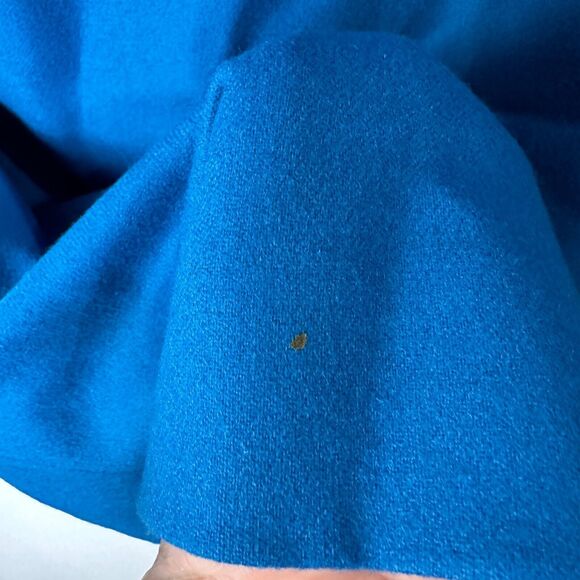 Vintage Pendleton Women's 10 Blazer Skirt Blouse Suit Set Blue Wool USA Made - Picture 11 of 15